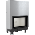 Teplovodní krbová vložka MBO TV 15 kW rovné prosklení s výsuvem a tepl. výměníkem 