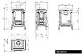 Krbová kamna Giulietta X 4.0 La Nordica